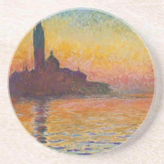 Zonsondergang in het Onderzetter van Venetië (Voorkant)