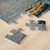 Zonsondergang in het Sydney Opera House - 11x14 -  Legpuzzel (Zijkant)