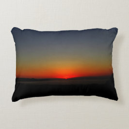 Zonsondergang in het Water Accent Kussen