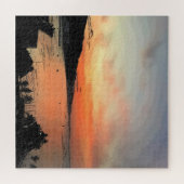 Zonsondergang in Jamaica Legpuzzel (Horizontaal)