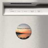 Zonsondergang in Jamaica Magneet (Insitu (Vaatwasser))