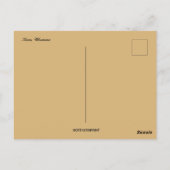 Zonsondergang in Kiev Oekraïne Briefkaart (Achterkant)