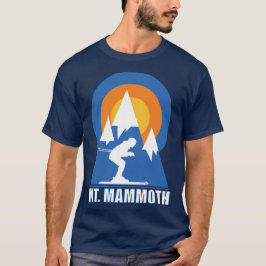 Zonsondergang in Mammoth Mountain T-shirt