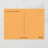 Zonsondergang in New Providence op de Bahama's Briefkaart (Achterkant)