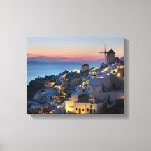 Zonsondergang in Oia Griekenland