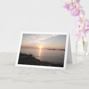 Zonsondergang in Paphos, Cyprus Kaart