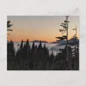 Zonsondergang in Paradise, Mount Rainier National Briefkaart (Voorkant)