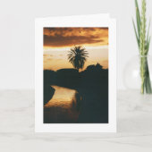 Zonsondergang in Phoenix Kaart (Voorkant)