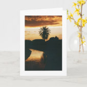 Zonsondergang in Phoenix Kaart (Gele Bloem)