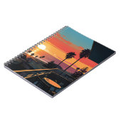 ZONSONDERGANG IN SANTA MONICA #1 NOTITIEBOEK (Linkerzijde)