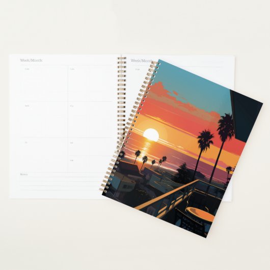 ZONSONDERGANG IN SANTA MONICA #1 PLANNER (Display)