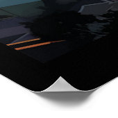 ZONSONDERGANG IN SANTA MONICA #1 POSTER (Hoek)