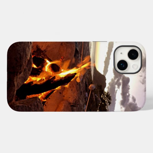 Zonsondergang in S'mores in Nanakuli, Hawaï Case-Mate iPhone Case (Achterkant (horizontaal))