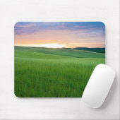 Zonsondergang in Toscane mousepad Muismat (Met muis)