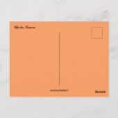 Zonsondergang in Upolu Samoa Briefkaart (Achterkant)