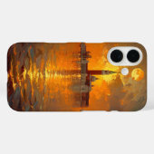 Zonsondergang in Venetië Case-Mate iPhone Case (Achterkant (horizontaal))