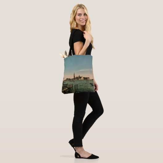 Zonsondergang in Venetië Tote Bag (Op model)