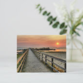 Zonsondergang in Viana do Castelo Briefkaart (Staand voorkant)