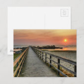 Zonsondergang in Viana do Castelo Briefkaart (Voorkant / Achterkant)