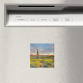 Zonsondergang in woestijnlandschap magneet (Insitu (Vaatwasser))