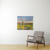 Zonsondergang in woestijnlandschap wandkleed (In Situ (horizontaal))