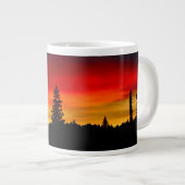 Zonsondergang in Yellowstone Grote Koffiekop (Voorkant rechts)