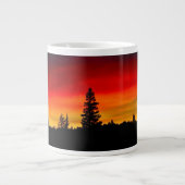 Zonsondergang in Yellowstone Grote Koffiekop (Voorkant)
