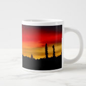 Zonsondergang in Yellowstone Grote Koffiekop (Rechts)