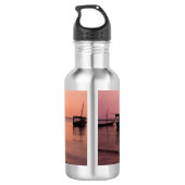 Zonsondergang in Zanzibar Waterfles (Achterkant)