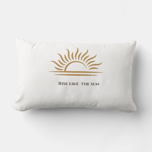 Zonsondergang Inspiratiekussen Kussen (Voorkant)