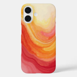 Zonsondergang iPhone Hoesje – Geel, Rood & Oranje