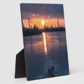 Zonsondergang Japan Lucht Fotoplaat (Zijkant)