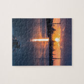Zonsondergang Japan Lucht Legpuzzel (Horizontaal)