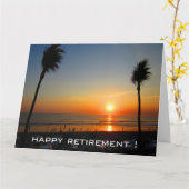 zonsondergang kaart (Gele Bloem)