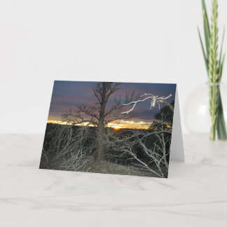 Zonsondergang Kaart