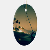 zonsondergang keramisch ornament (Rechts)
