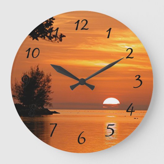Zonsondergang Key West Grote Klok (Voorkant)