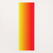 Zonsondergang Kleuren Yoga Mat Zomer (Achterkant)