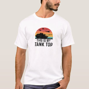 Zonsondergang Kleurrijke Crewneck korte mouwen T-s T-shirt