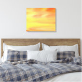 ZONSONDERGANG KLEURRIJKE SCHILDERKUNST CANVAS AFDRUK (Insitu (Slaapkamer))