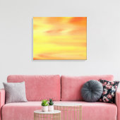 ZONSONDERGANG KLEURRIJKE SCHILDERKUNST CANVAS AFDRUK (Insitu (Woonkamer))
