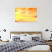 ZONSONDERGANG KLEURRIJKE SCHILDERKUNST CANVAS AFDRUK (Insitu (Slaapkamer))