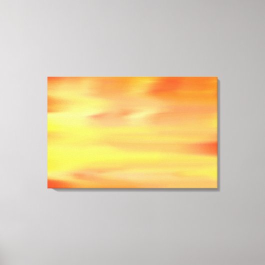 ZONSONDERGANG KLEURRIJKE SCHILDERKUNST CANVAS AFDRUK (Voorkant)
