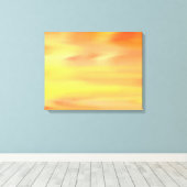 ZONSONDERGANG KLEURRIJKE SCHILDERKUNST CANVAS AFDRUK (Insitu (Houten vloer))