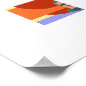 Zonsondergang Knoop 5W Poster (Hoek)