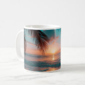 zonsondergang koffiemok (Voorkant links)
