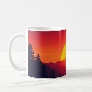 Zonsondergang Koffiemok