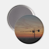 Zonsondergang kraanmagneet magneet (Voorkant / Achterkant)