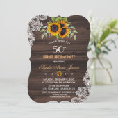 Zonsondergang Landelijke Zonneschilderijen Houten  Kaart (Staand voorkant)