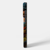 Zonsondergang Landschap Berg en Rivier Case-Mate iPhone Case (Achterkant / Links)